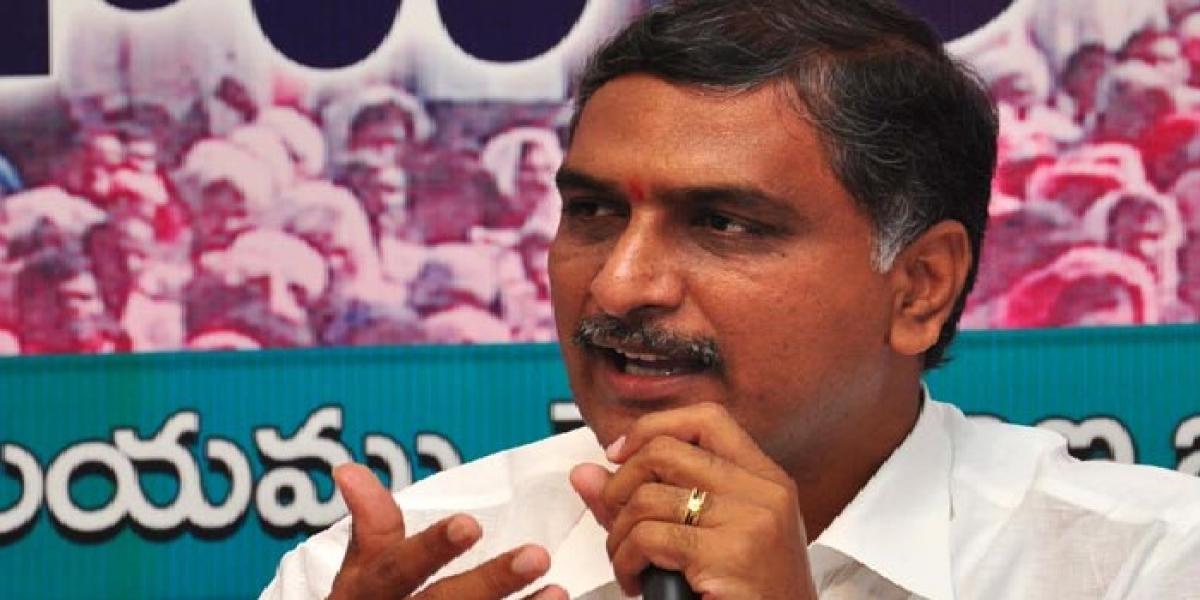 Harish Rao invites Congress leaders to participate in discussions on farmers issues